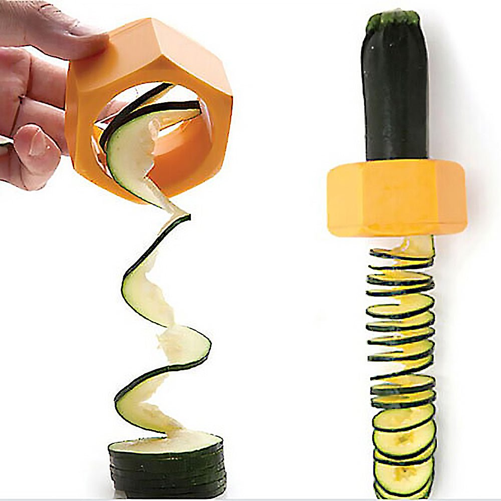 Kitchen Gadgets Spiral Knife Vegetable Cutter Kitchen Fixture Cucumber Slicer.
